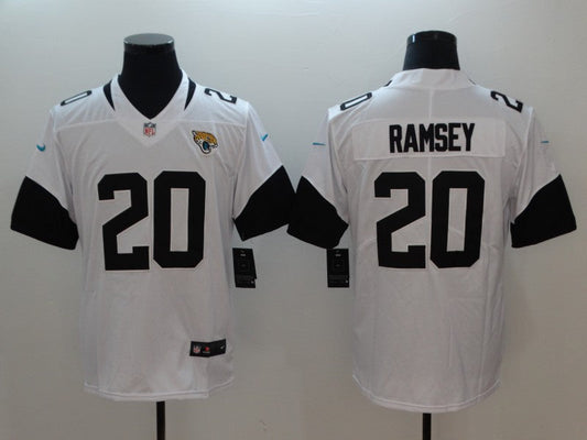 Men's Jacksonville Jaguars Jalen Ramsey #20 White Game Jersey1
