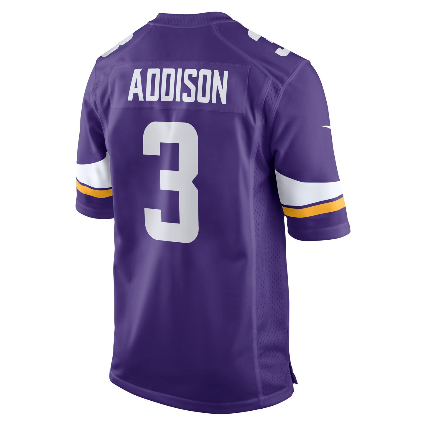 Minnesota Vikings Jordan Addison Purple Game Jersey
