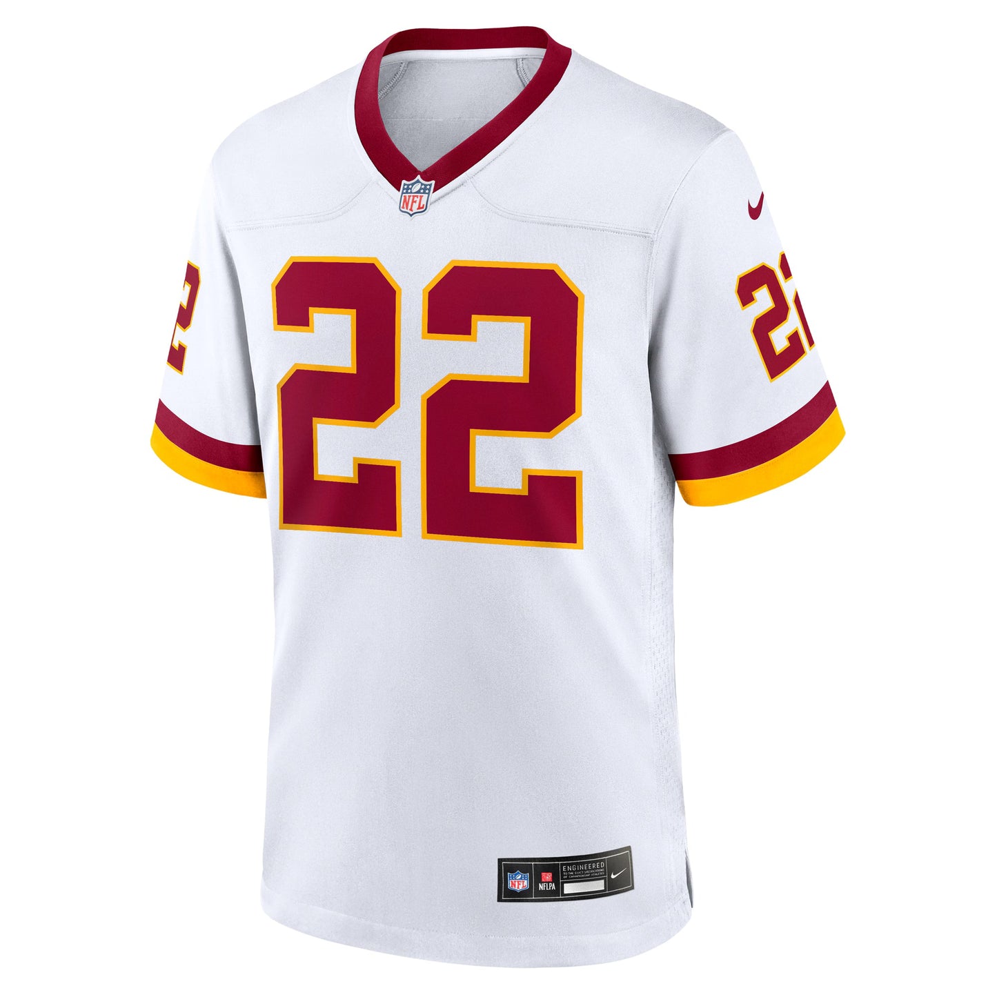 Washington Commanders Jacory Croskey-Merritt White Game Super Bowl Era Jersey