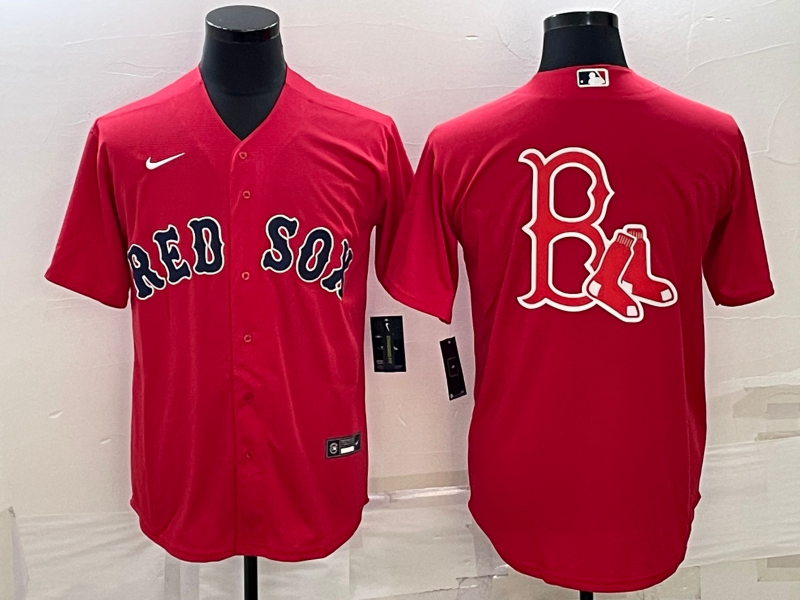 Men's Boston Red Sox Red Alternate Replica Player jersey
