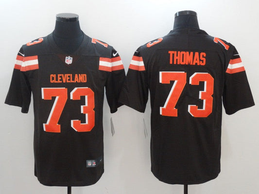 Men's Cleveland Browns Joe Thomas Brown Game Jersey1