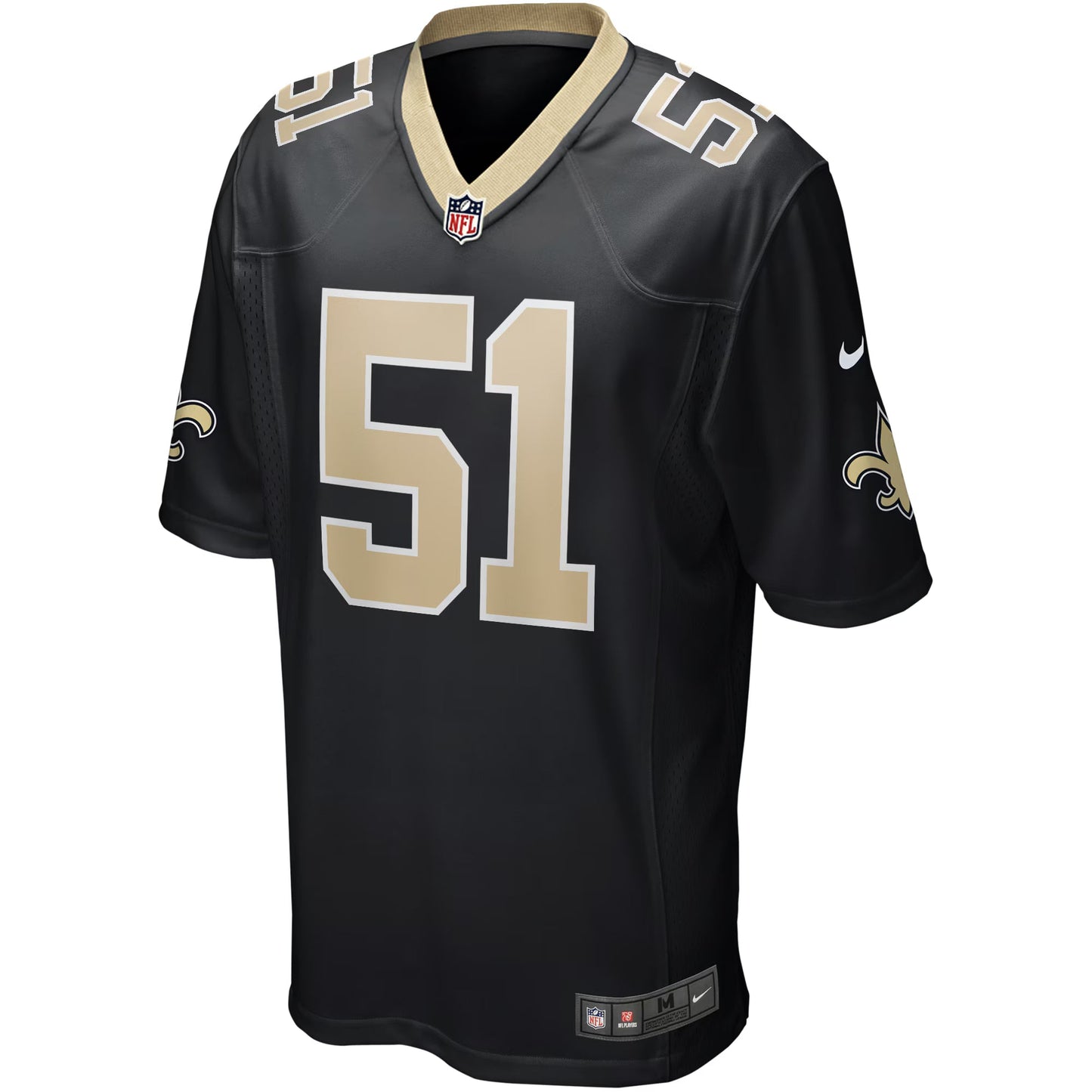New Orleans Saints Jonathan Vilma Black Game Retired Player Jersey