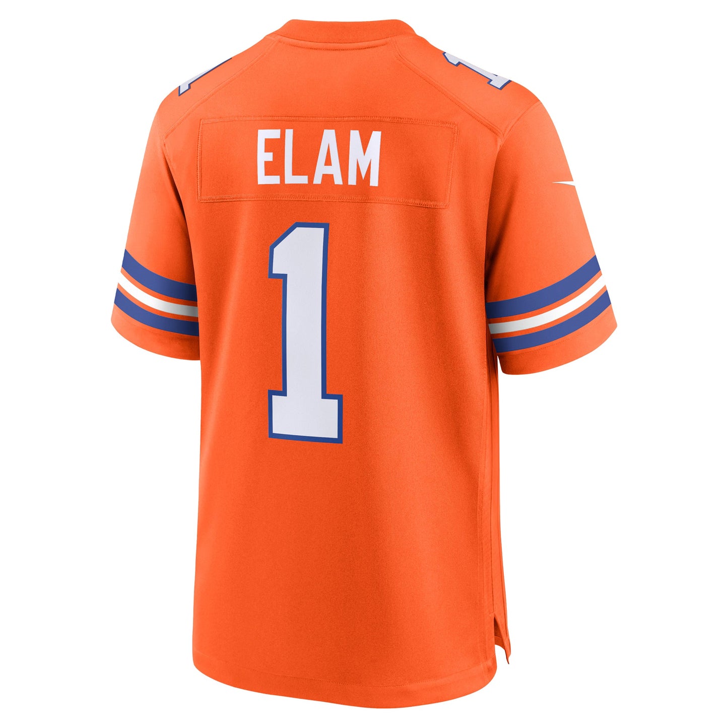 Denver Broncos Jason Elam Orange Retired Player Alternate Game Jersey