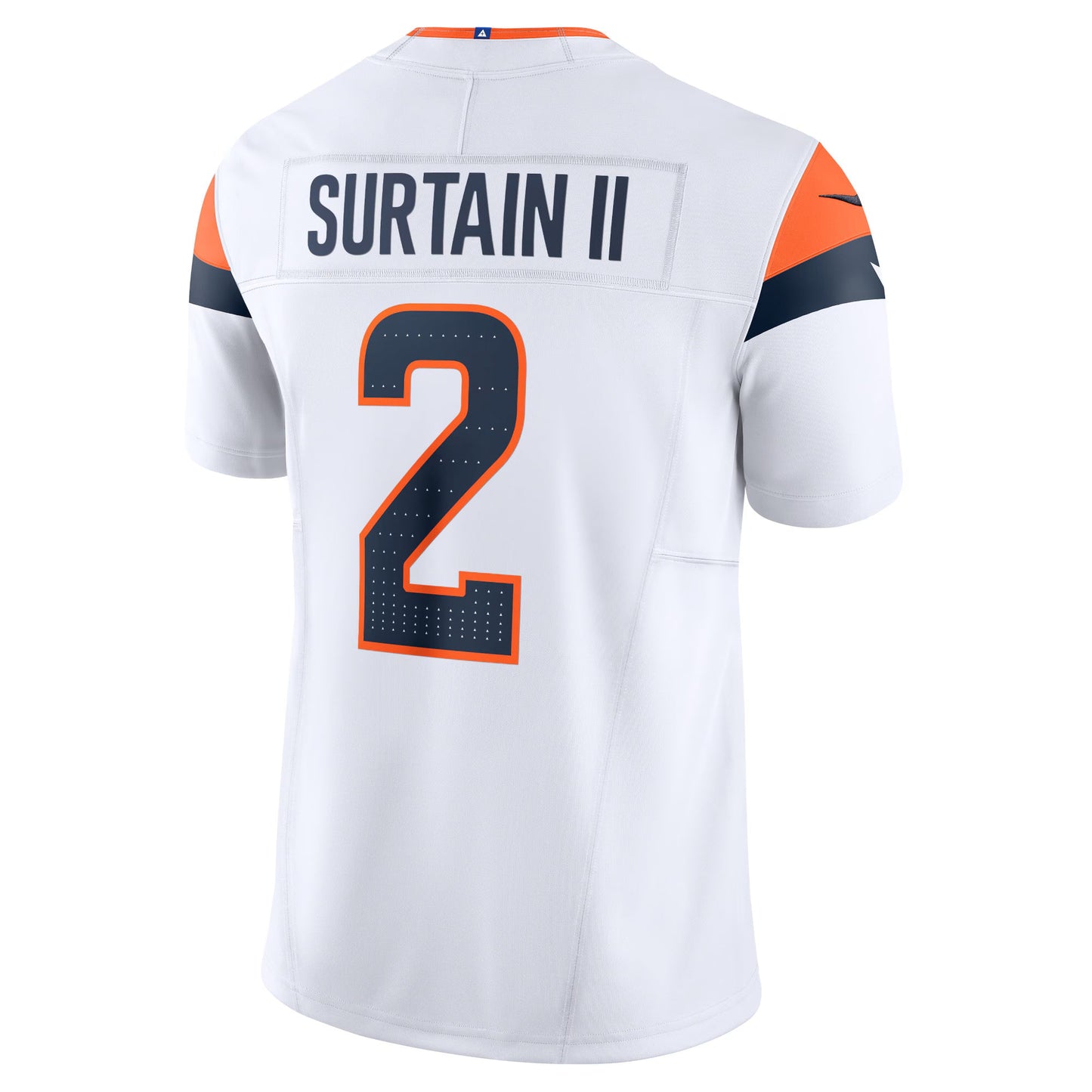Denver Broncos Patrick Surtain II White Mile High Collection Vapor F.U.S.E. Limited Jersey