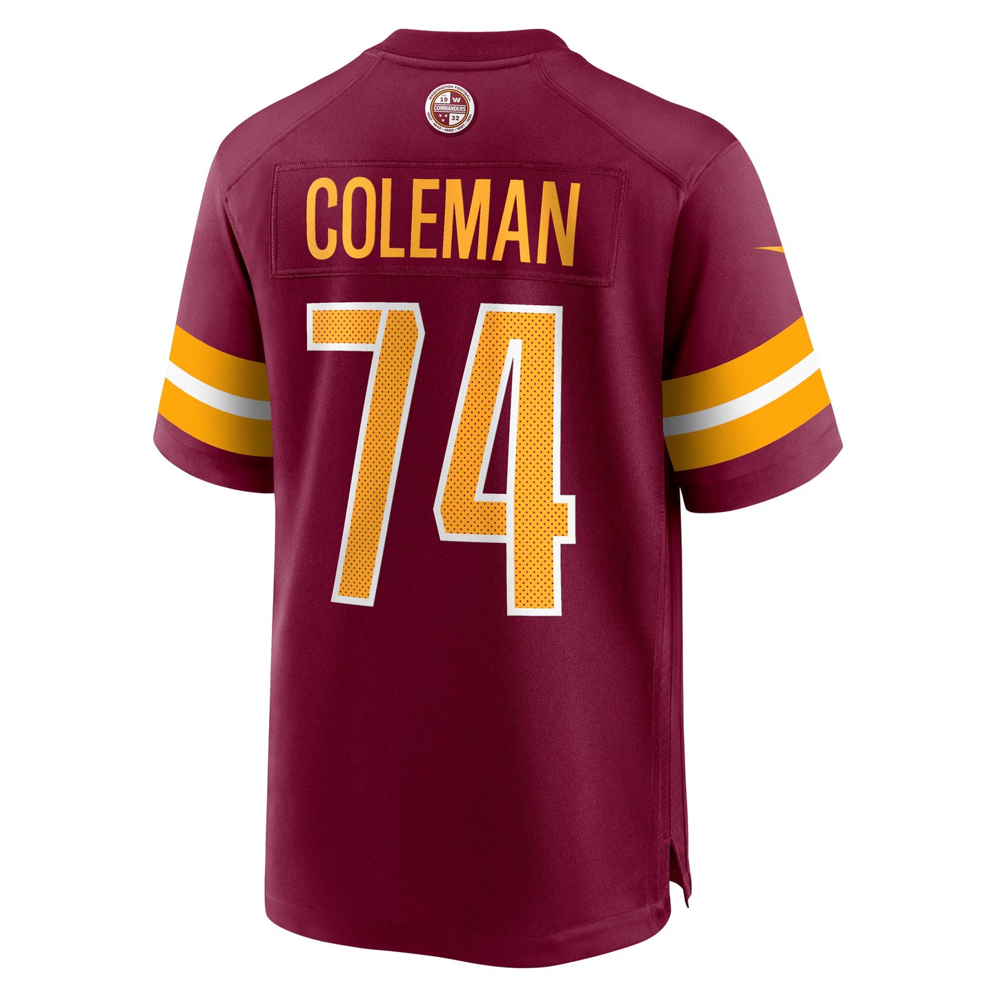 Washington Commanders Brandon Coleman Burgundy Game Jersey