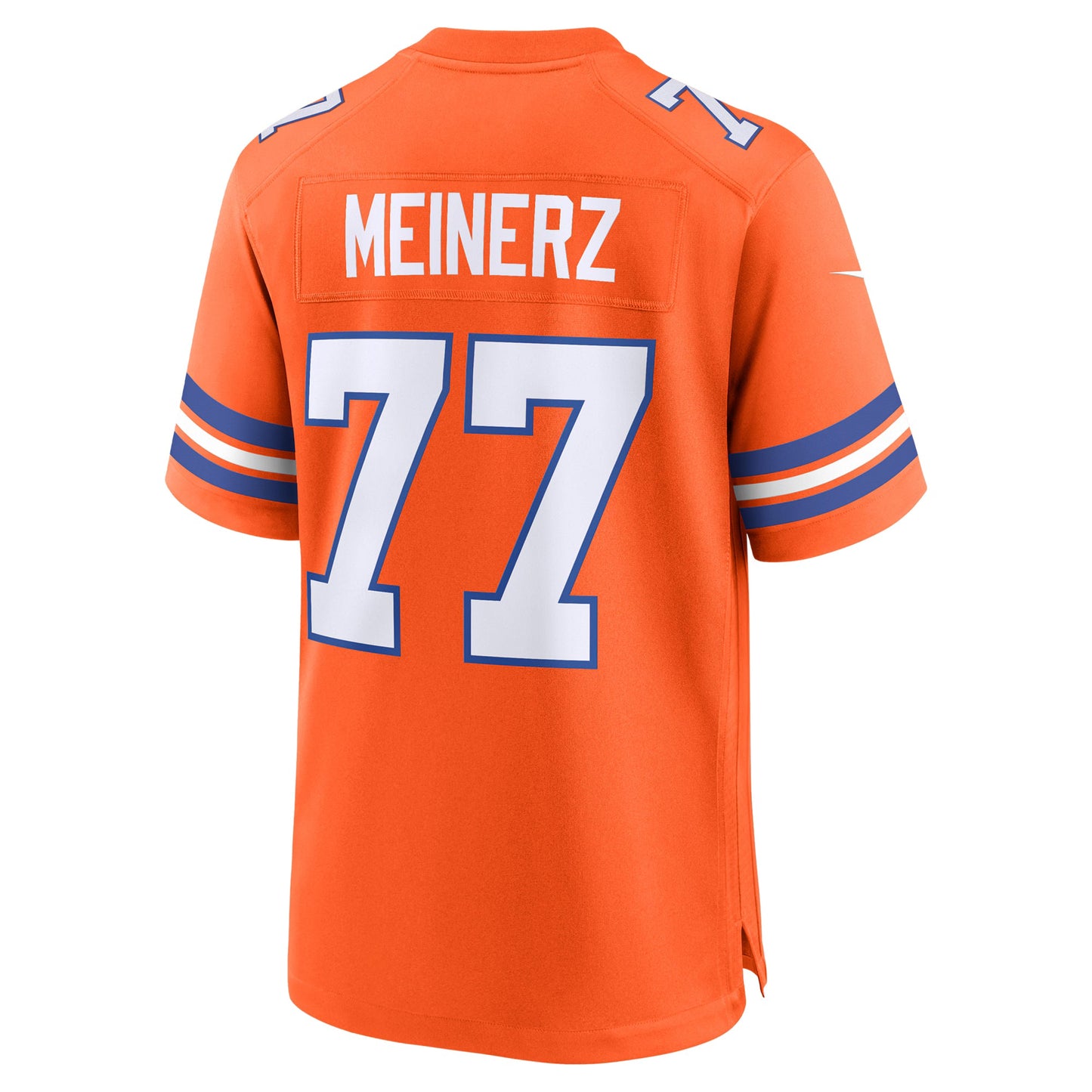 Denver Broncos Quinn Meinerz Orange Alternate Game Jersey
