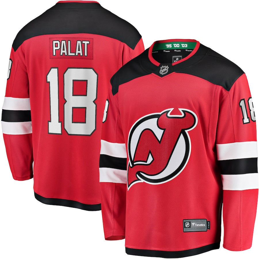 Ondrej Palat New Jersey Devils   Home Breakaway  Jersey - Red
