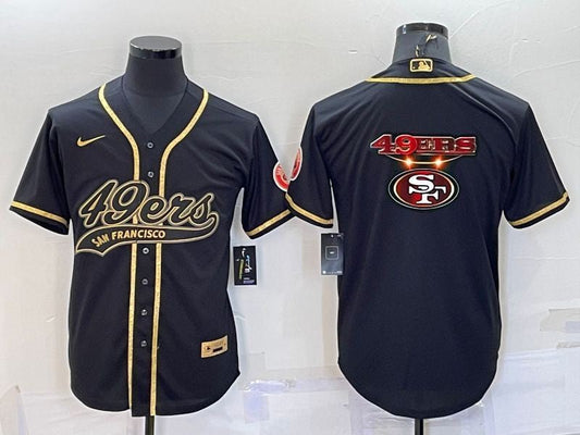 Men's San Francisco 49ers Black Player jersey