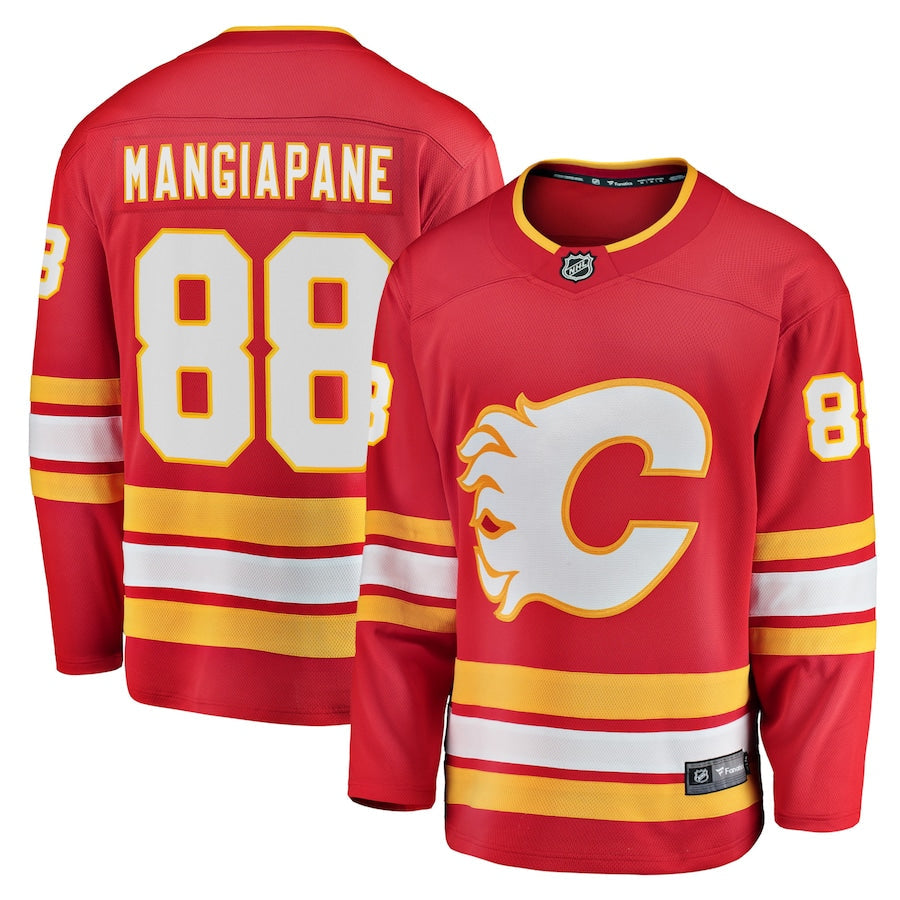 Andrew Mangiapane Calgary Flames   Home Breakaway  Jersey - Red