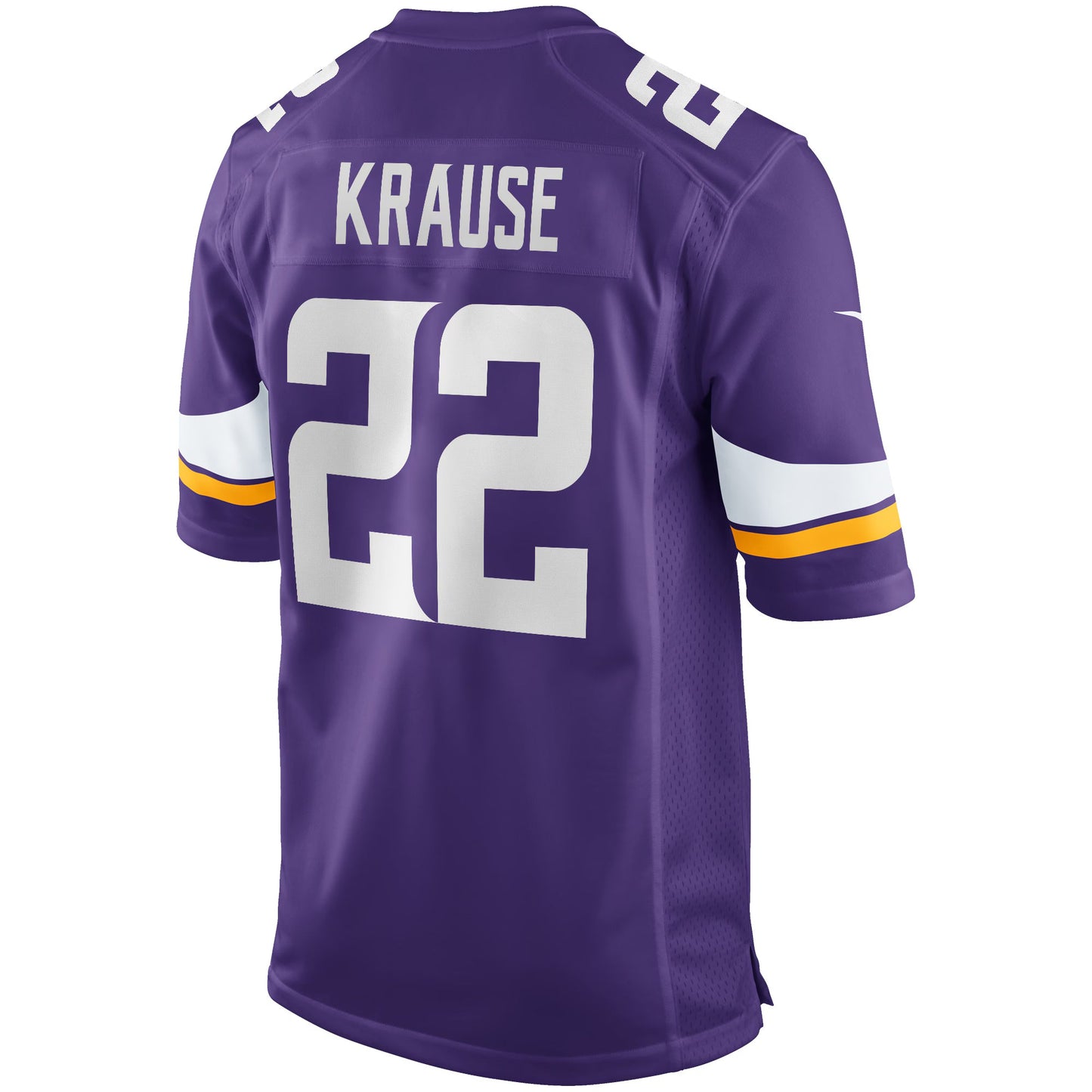 Minnesota Vikings Paul Krause Purple Game Retired Player Jersey
