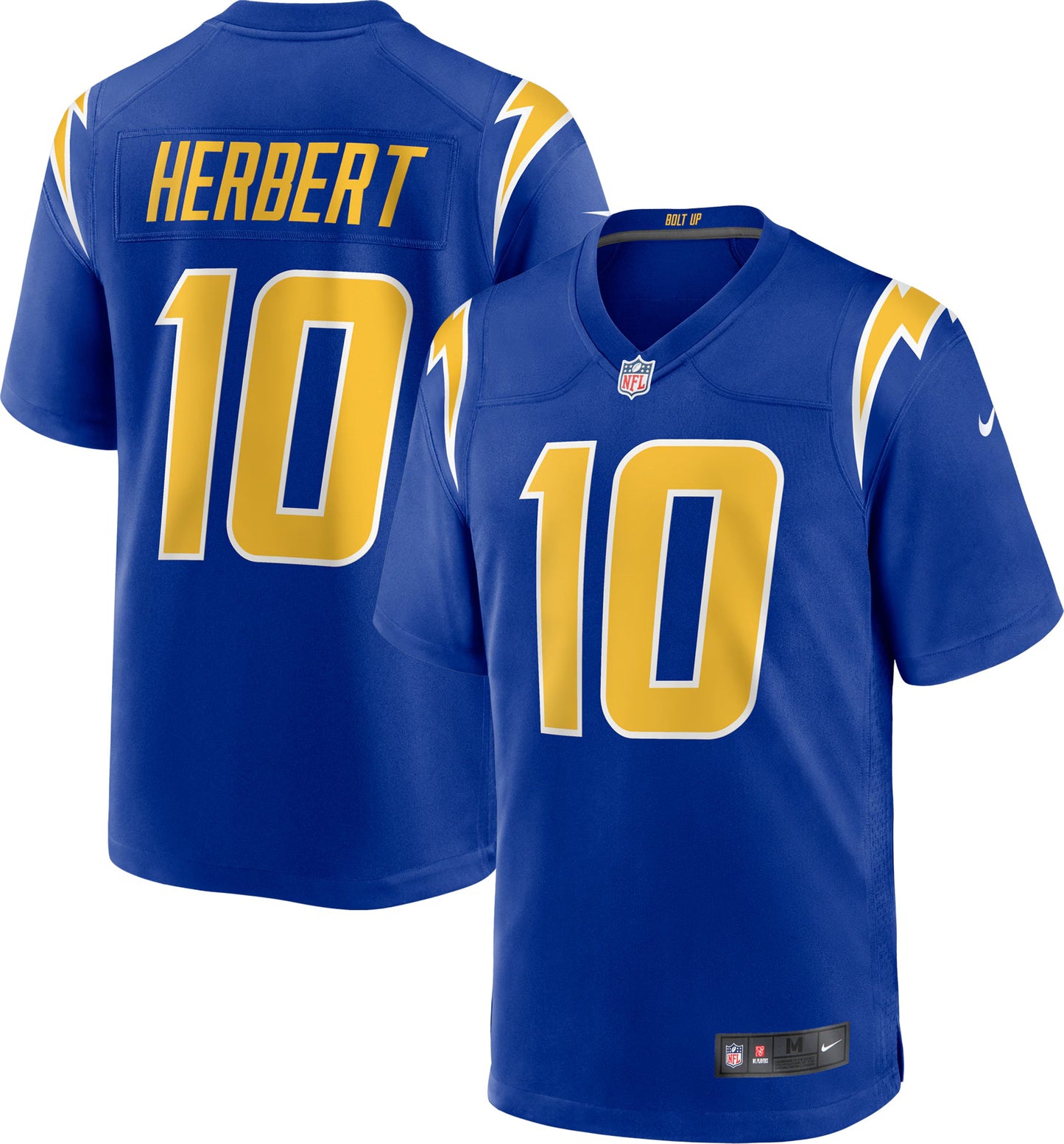 Los Angeles Chargers Justin Herbert Royal Alternate Game Jersey
