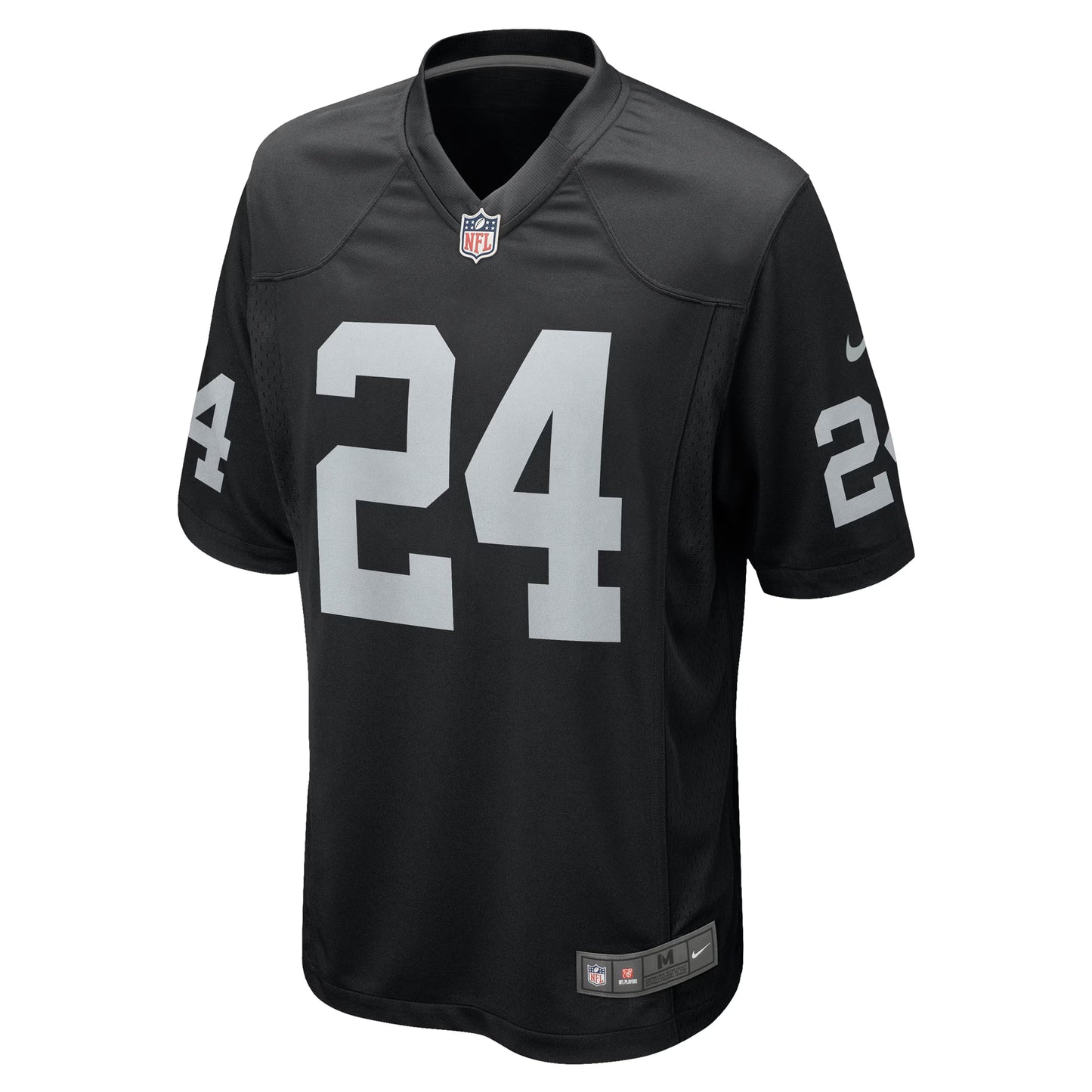 Las Vegas Raiders Marcus Peters Black Team Game Jersey