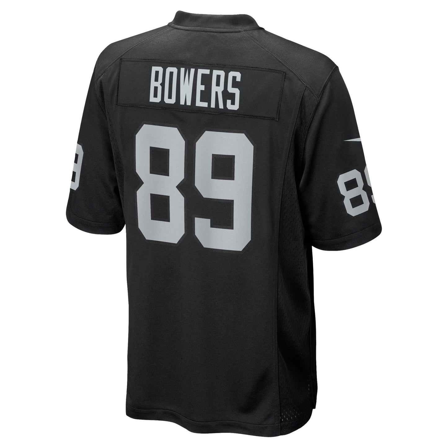 Las Vegas Raiders Brock Bowers Black Player Game Jersey