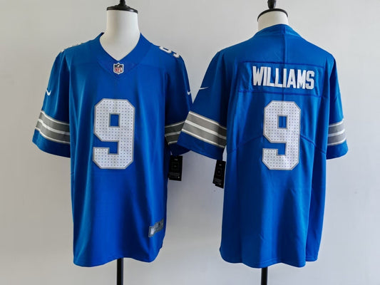 Men's Detroit Alex Jameson Williams Jersey -  Blue#9
