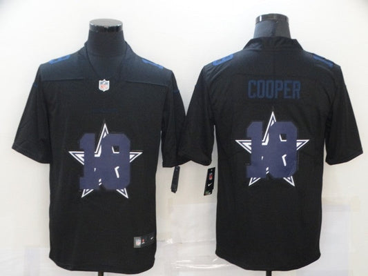 Men's Dallas Cowboys #19 Amari Cooper Black Authentic Game Jersey1