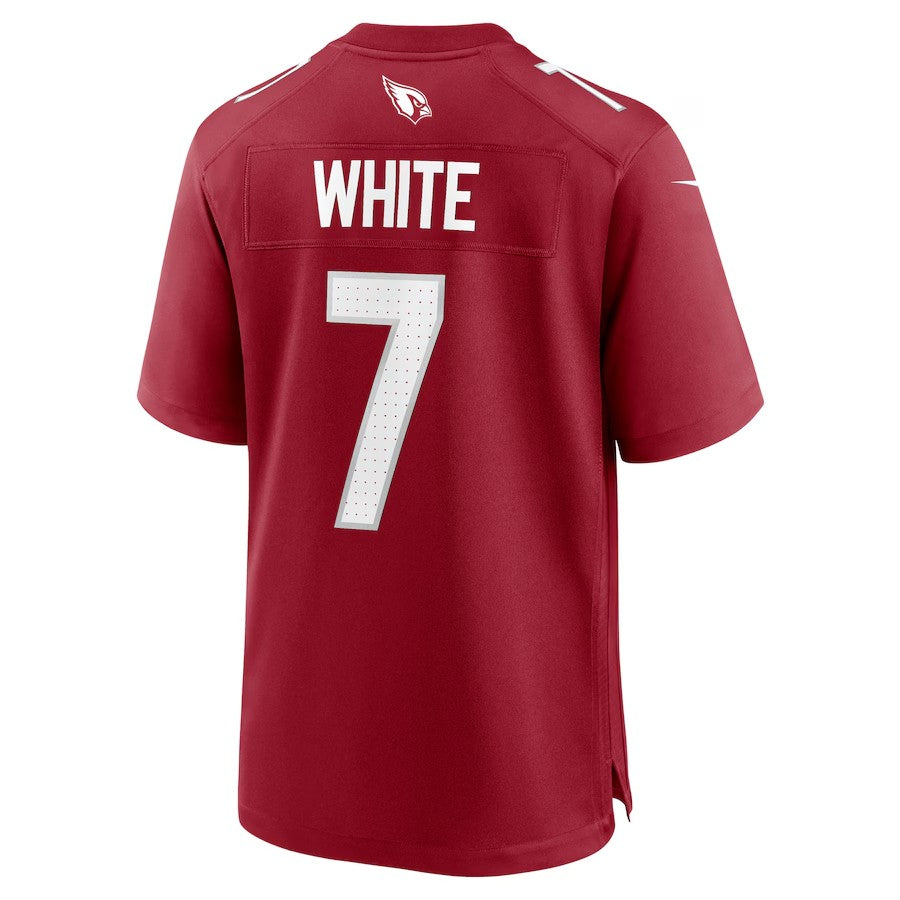 A.Cardinals #7 Kyzir White Cardinal Game Stitched American Football Jerseys