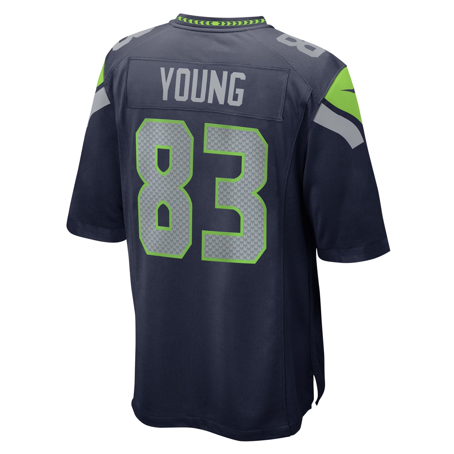 Seattle Seahawks Dareke Young College Navy Game Jersey