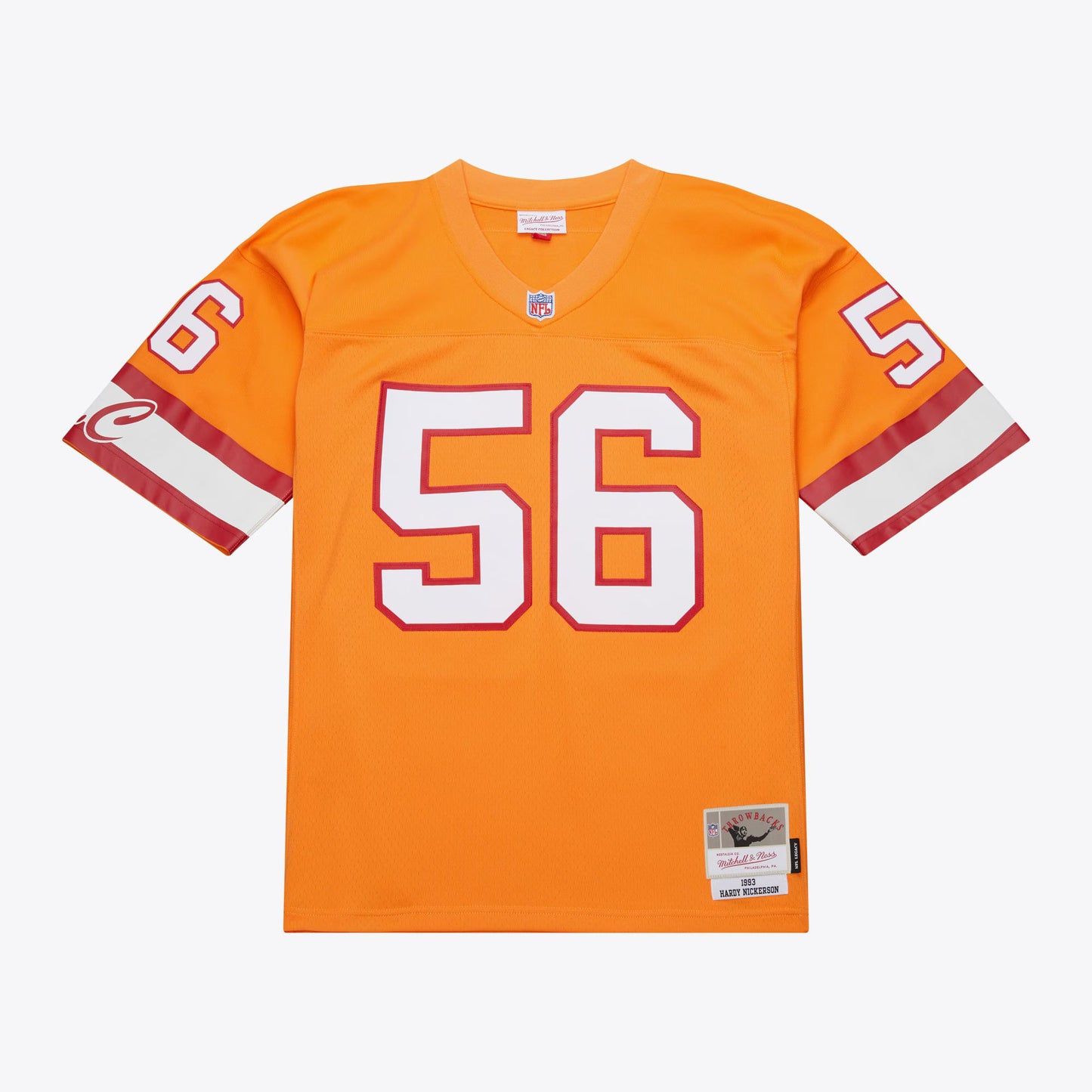 Tampa Bay Buccaneers Hardy Nickerson Mitchell & Ness Orange 1993 Legacy Replica Jersey