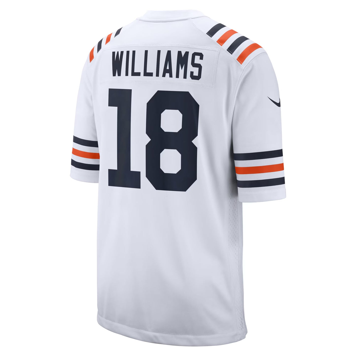 Chicago Bears Caleb Williams White 2024 NFL Draft 2nd Alternate Game Player Jersey