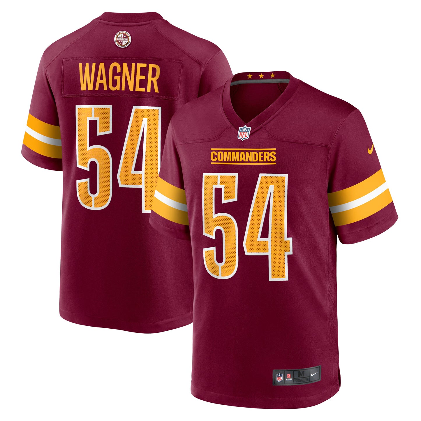 Washington Commanders Bobby Wagner Burgundy Game Jersey