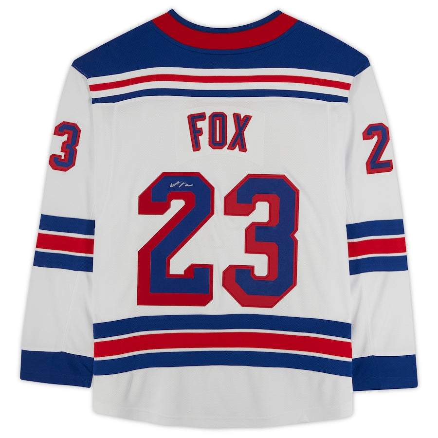 NY.Rangers #23 Adam Fox   Breakaway Jersey White Stitched American Hockey Jerseys