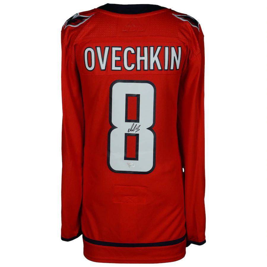 W.Capitals #8 Alex Ovechkin   Red Stitched American Hockey Jerseys