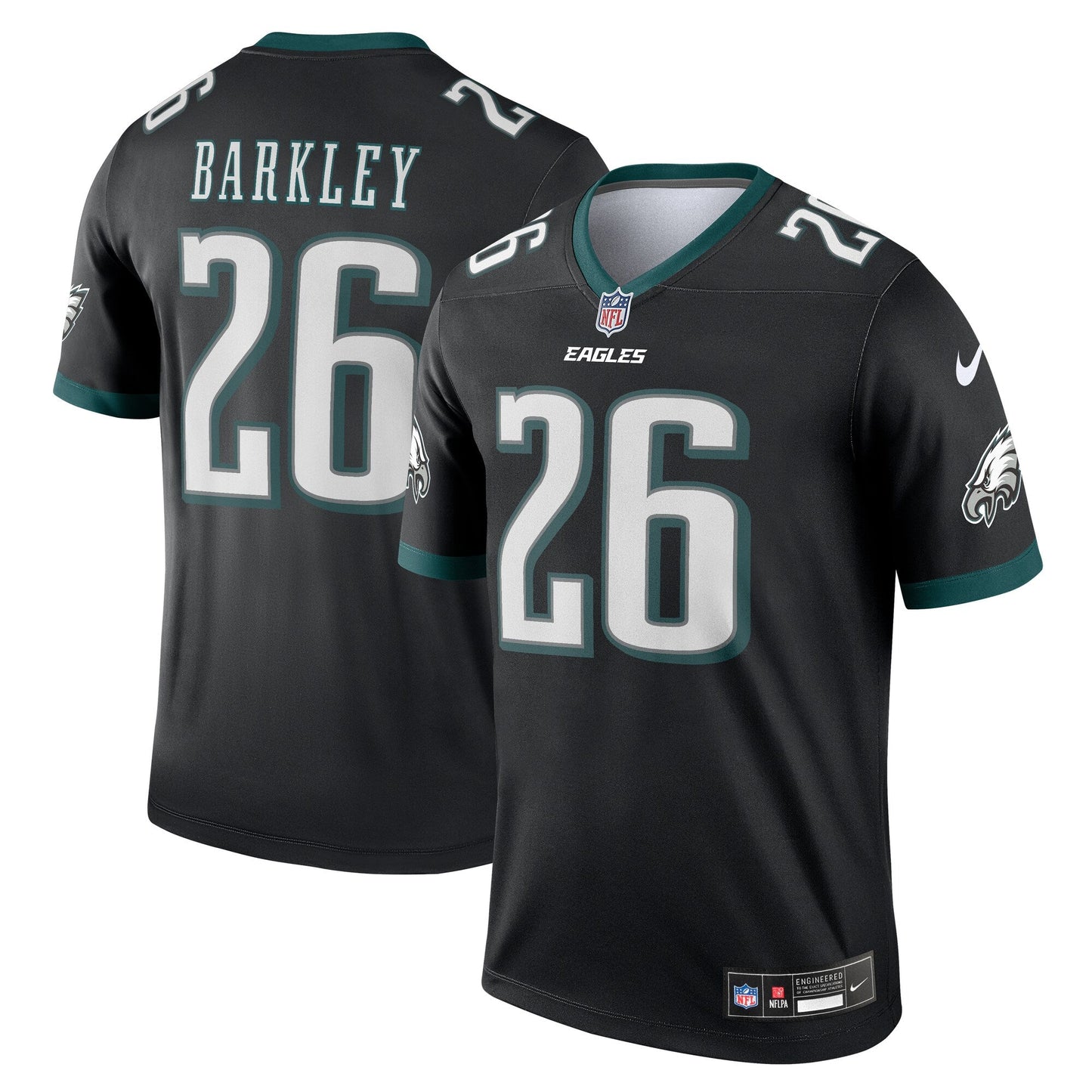 Philadelphia Eagles Saquon Barkley Black Legend Player Performance Top