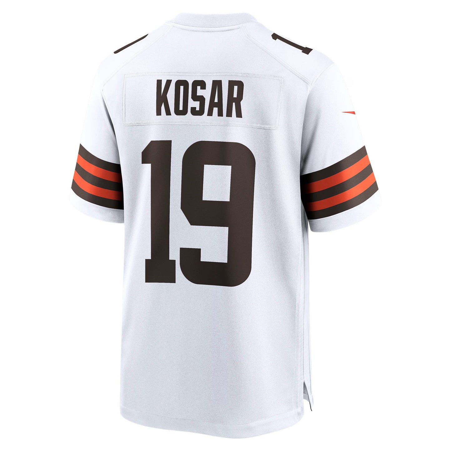 Cleveland Browns Bernie Kosar White Retired Player Game Jersey