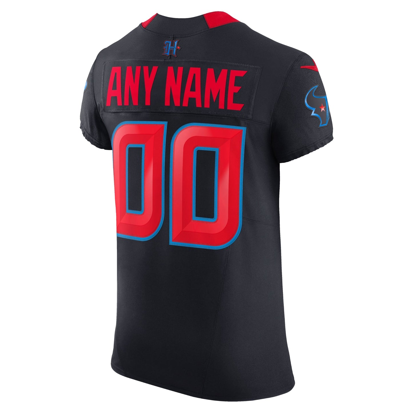 Houston Texans Navy Alternate Vapor F.U.S.E. Elite Custom Jersey