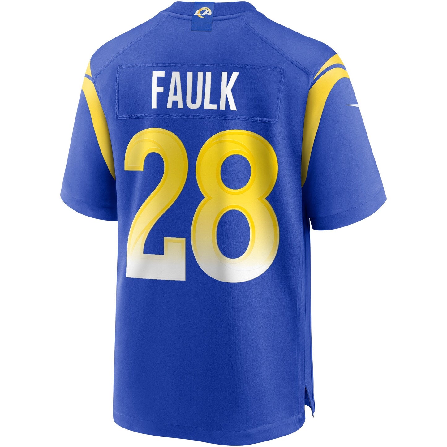 Los Angeles Rams Marshall Faulk Royal Game Retired Player Jersey