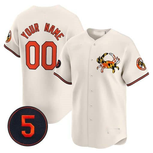 Custom Baltimore Orioles Robinson Patch Vapor Premier Limited V2C All Stitched Baseball Jersey