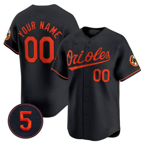 Custom Baltimore Orioles Robinson Patch Vapor Premier Limited C All Stitched Baseball Jersey
