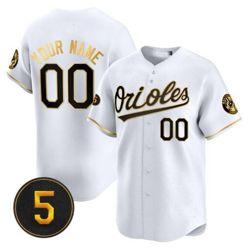 Custom Baltimore Orioles Robinson Patch Vapor Premier Limited C All Stitched Baseball Jersey