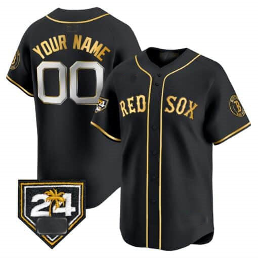 Custom Boston Red Sox 2024 Spring Training Patch Vapor Premier LimitedC All Stitched Baseball Jersey
