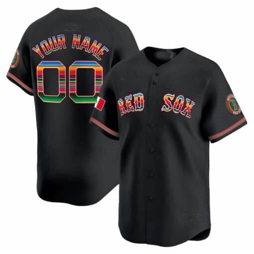 Custom Boston Red Sox Mexico Vapor Premier LimitedC All Stitched Baseball Jersey