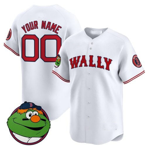 Custom Boston Red Sox Wally Vapor Premier LimitedC All Stitched Baseball Jersey