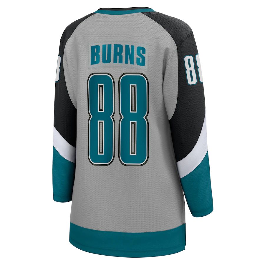 SJ.Sharks #88 Brent Burns 2020-21 Special Edition Breakaway Player Jersey Stitched American Hockey Jerseys