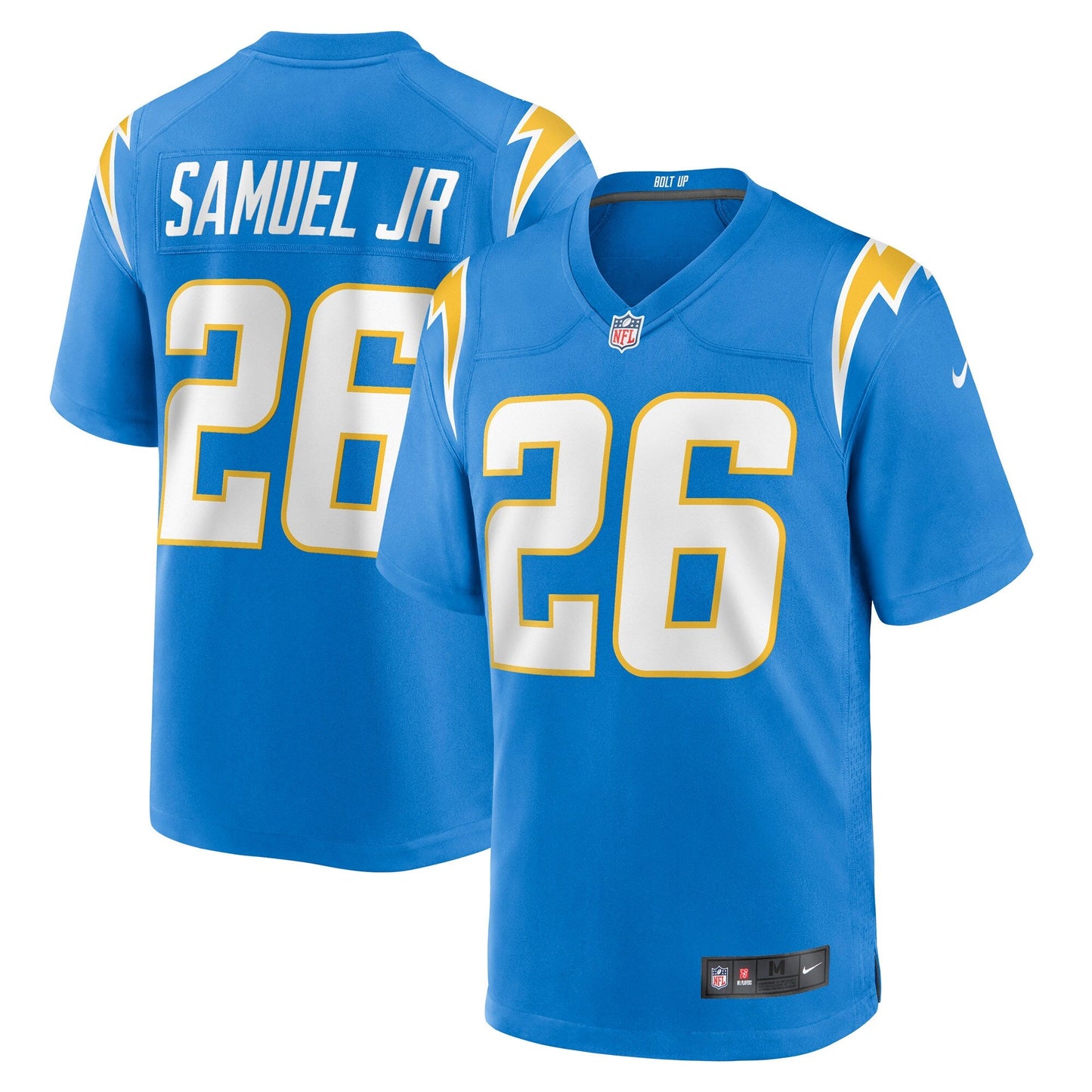 Los Angeles Chargers Asante Samuel Jr. Powder Blue Game Player Jersey