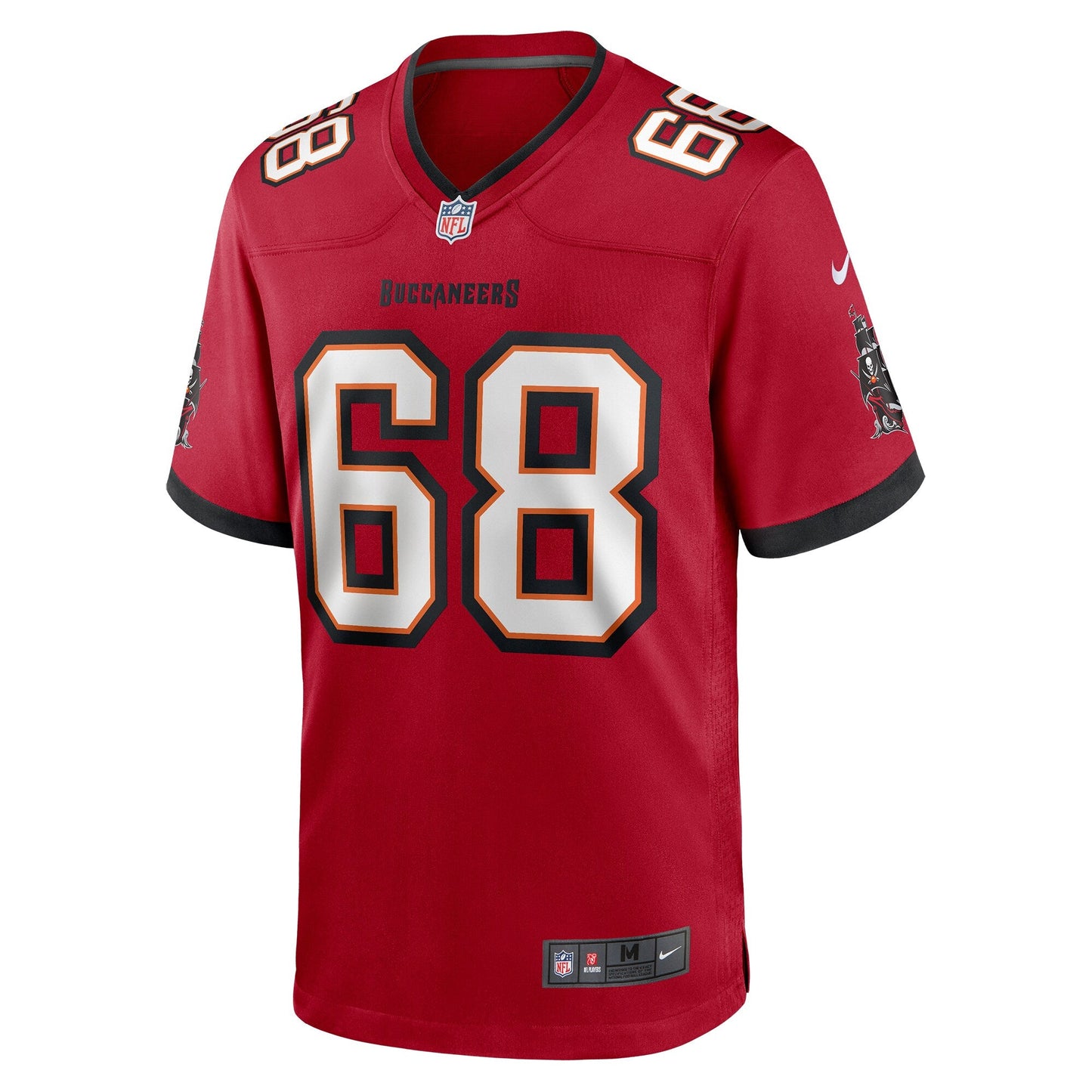 Tampa Bay Buccaneers Ben Bredeson Red Game Jersey