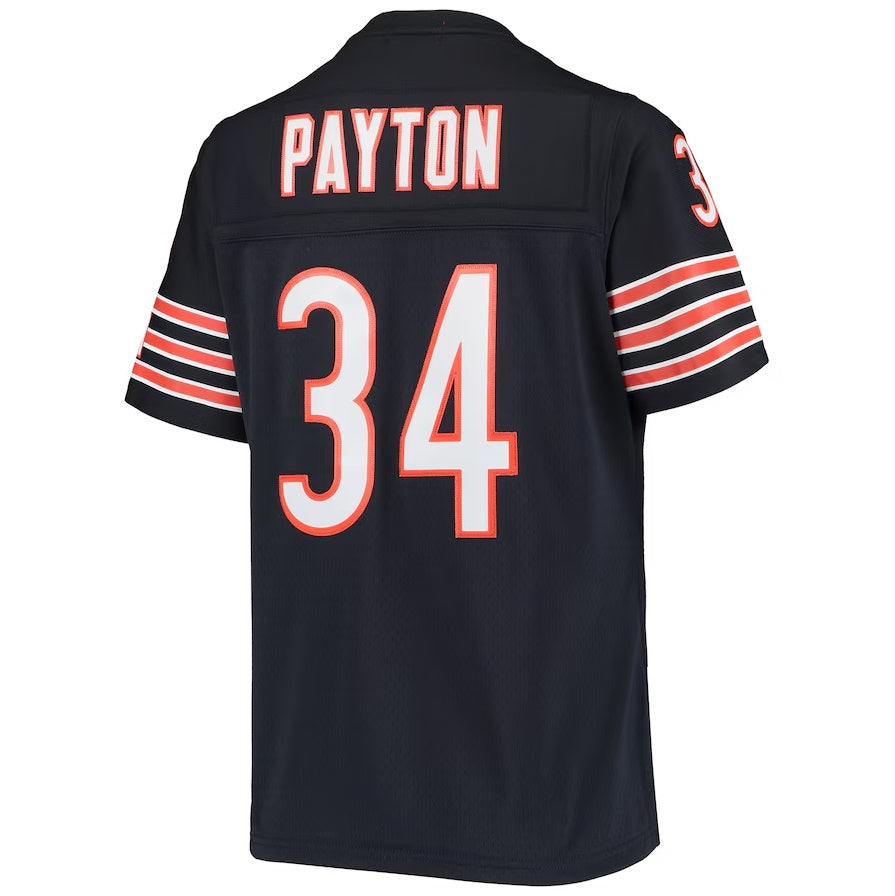 C.Bears #34 Walter Payton 1985 Legacy Replica Jersey - Navy American Football Jerseys