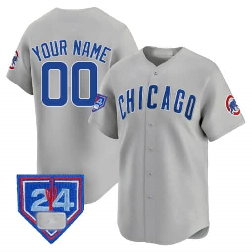 Custom Chicago Cubs 2024 Spring Training Patch Vapor Premier Limited V2C All Stitched Baseball Jersey