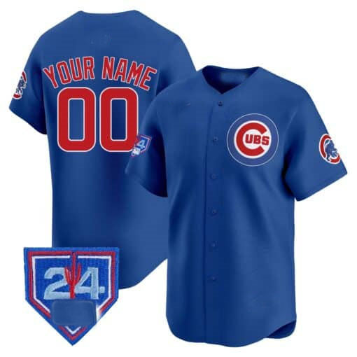 Custom Chicago Cubs 2024 Spring Training Patch Vapor Premier Limited V2C All Stitched Baseball Jersey