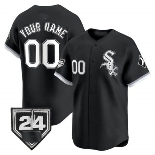 Custom Chicago White Sox 2024 Spring Training Patch Vapor Premier LimitedAll Stitched Baseball Jersey