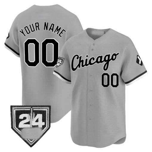Custom Chicago White Sox 2024 Spring Training Patch Vapor Premier LimitedAll Stitched Baseball Jersey