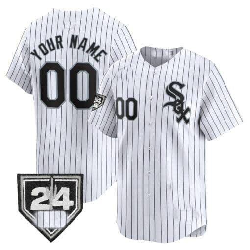 Custom Chicago White Sox 2024 Spring Training Patch Vapor Premier LimitedAll Stitched Baseball Jersey