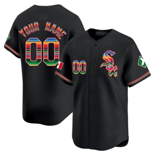 Custom Chicago White Sox Mexico Vapor Premier Limited V2 All Stitched Baseball Jersey