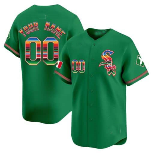 Custom Chicago White Sox Mexico Vapor Premier Limited V2 All Stitched Baseball Jersey