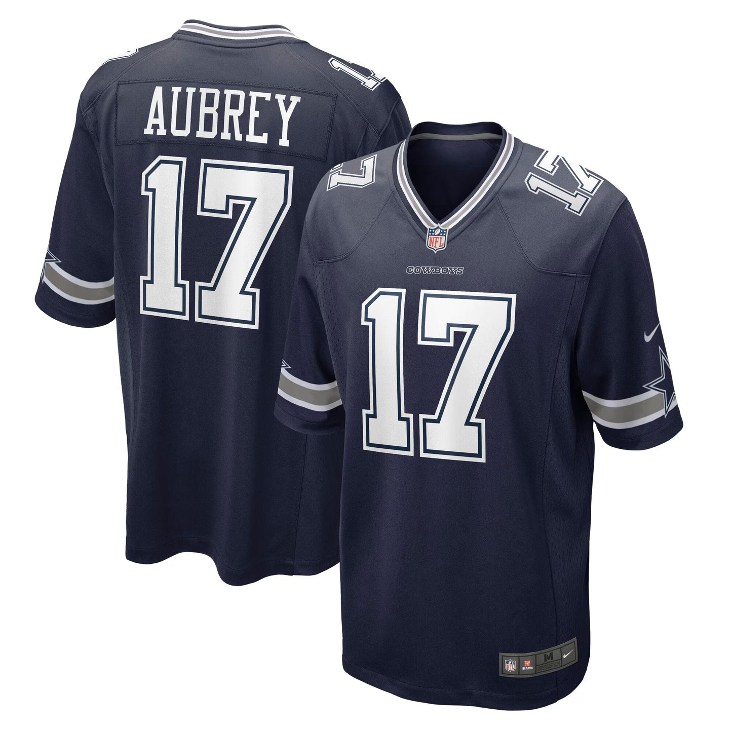 Dallas Cowboys Brandon Aubrey Navy Team Game Jersey