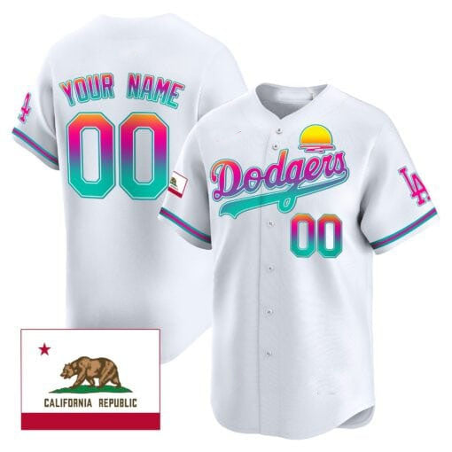 Custom Los Angeles Dodgers 2024 City Style Vapor Premier Limited All Stitched Baseball Jersey