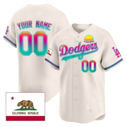 Custom Los Angeles Dodgers 2024 City Style Vapor Premier Limited All Stitched Baseball Jersey
